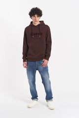 Felpa con cappuccio - "Stampa Flock"