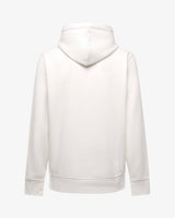 Felpa con cappuccio e logo in corsivo