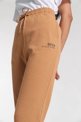 Pantaloni in felpa con stampa laterale
