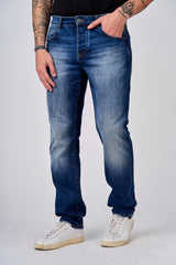 Jeans regular fit lavaggio medio