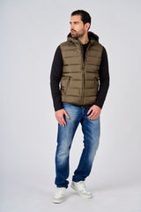 Gilet con cappuccio
