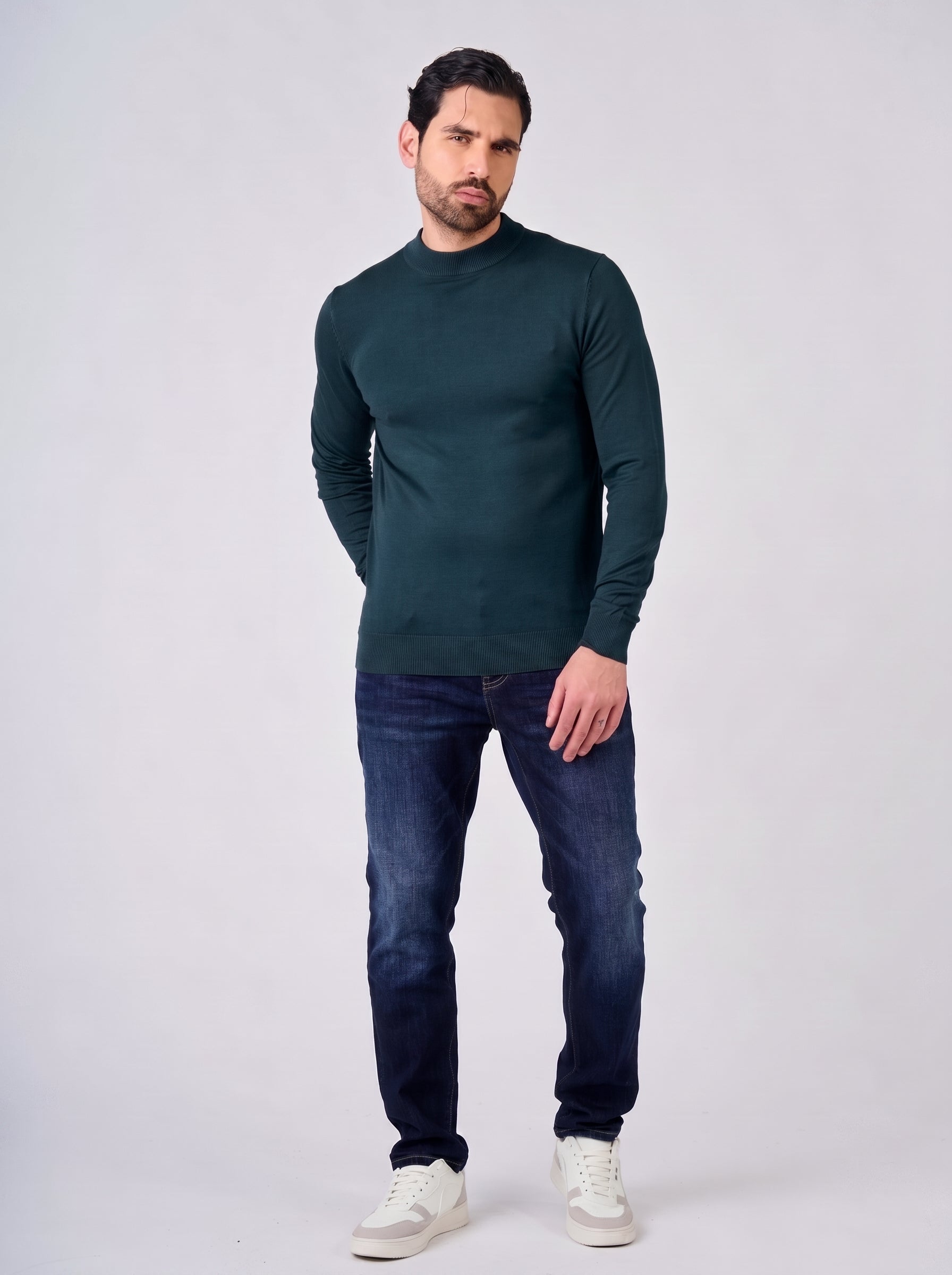 Maglia mezzo collo