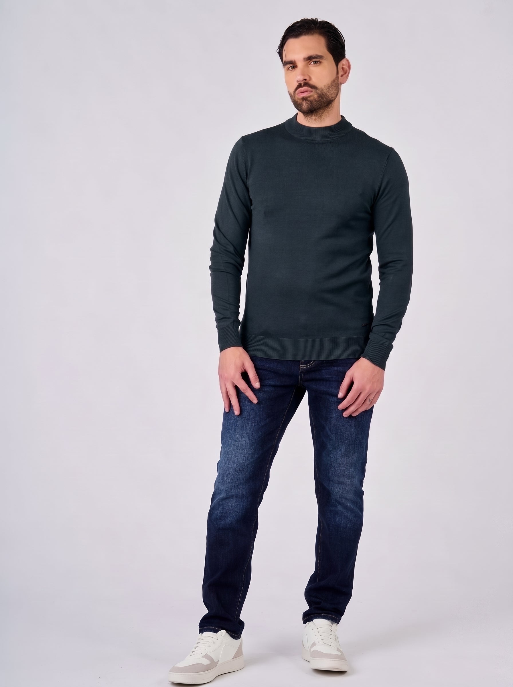 Maglia mezzo collo