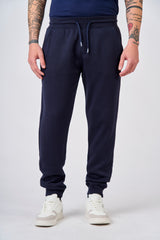 Pantaloni in felpa con fondo a coste