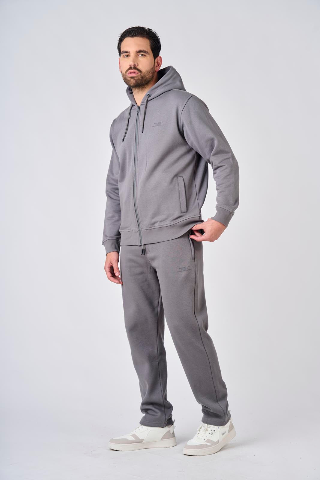 Felpa con cappuccio e zip