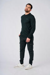 T-shirt a maniche lunghe con stampa