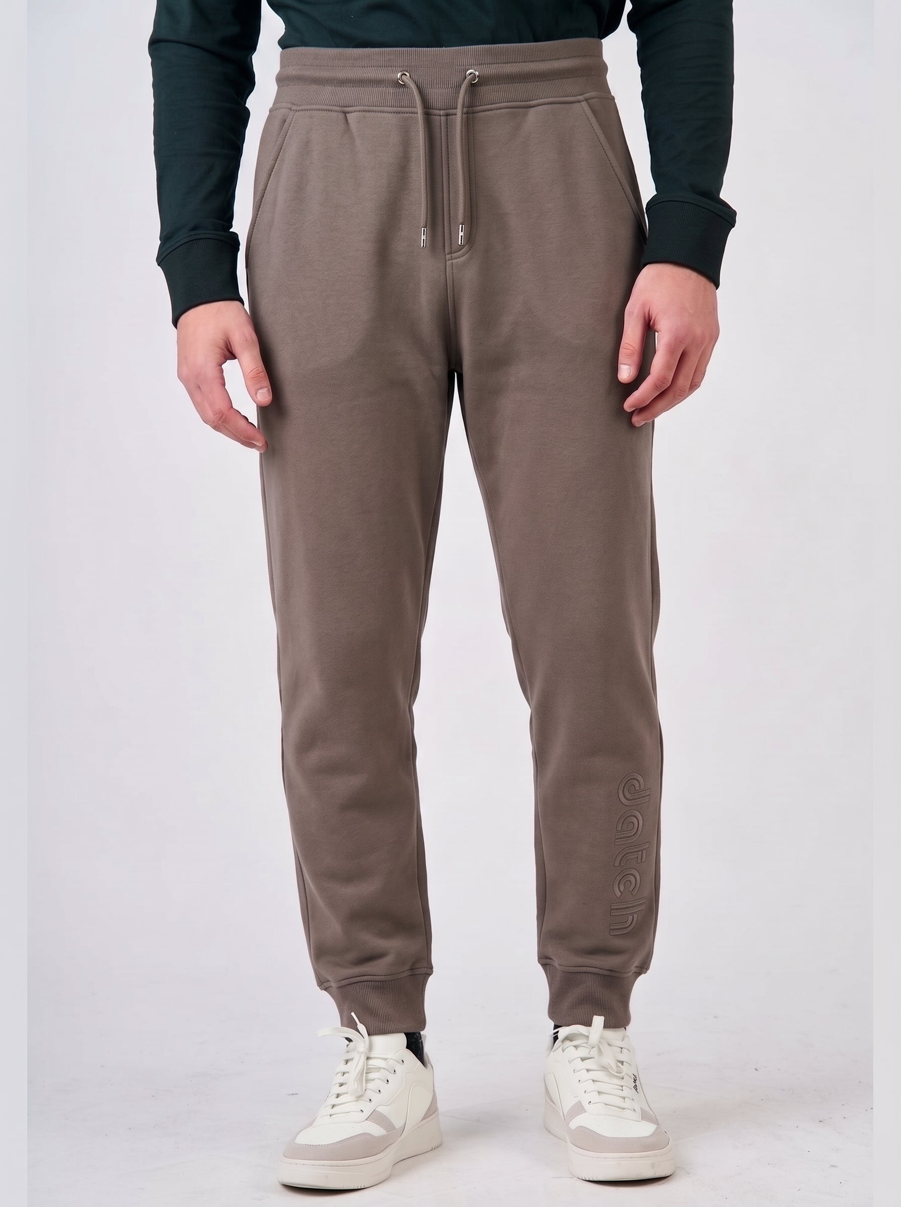 Pantalone con logo sulla gamba