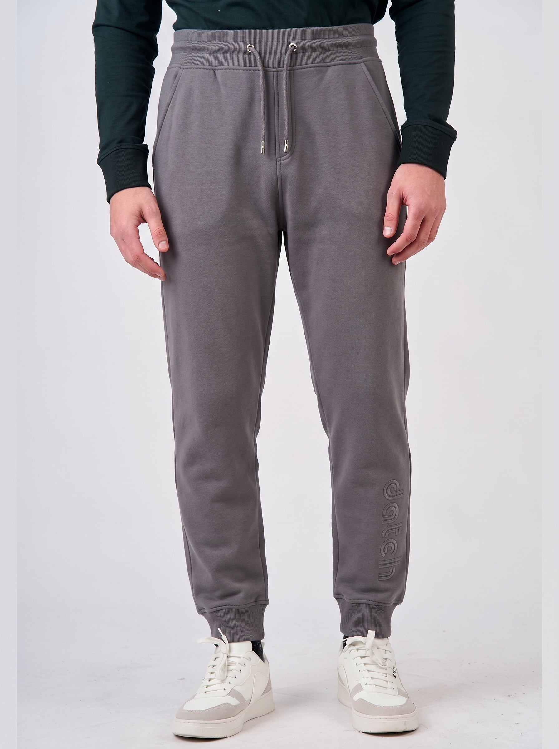 Pantalone con logo sulla gamba