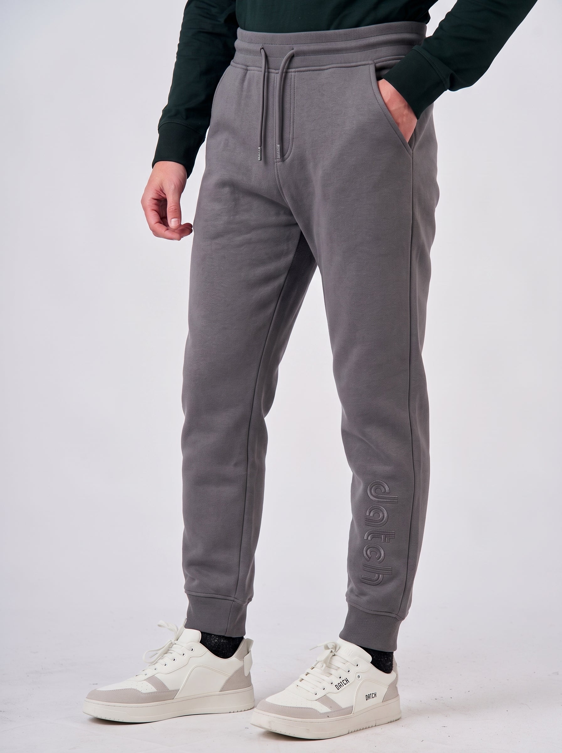 Pantalone con logo sulla gamba