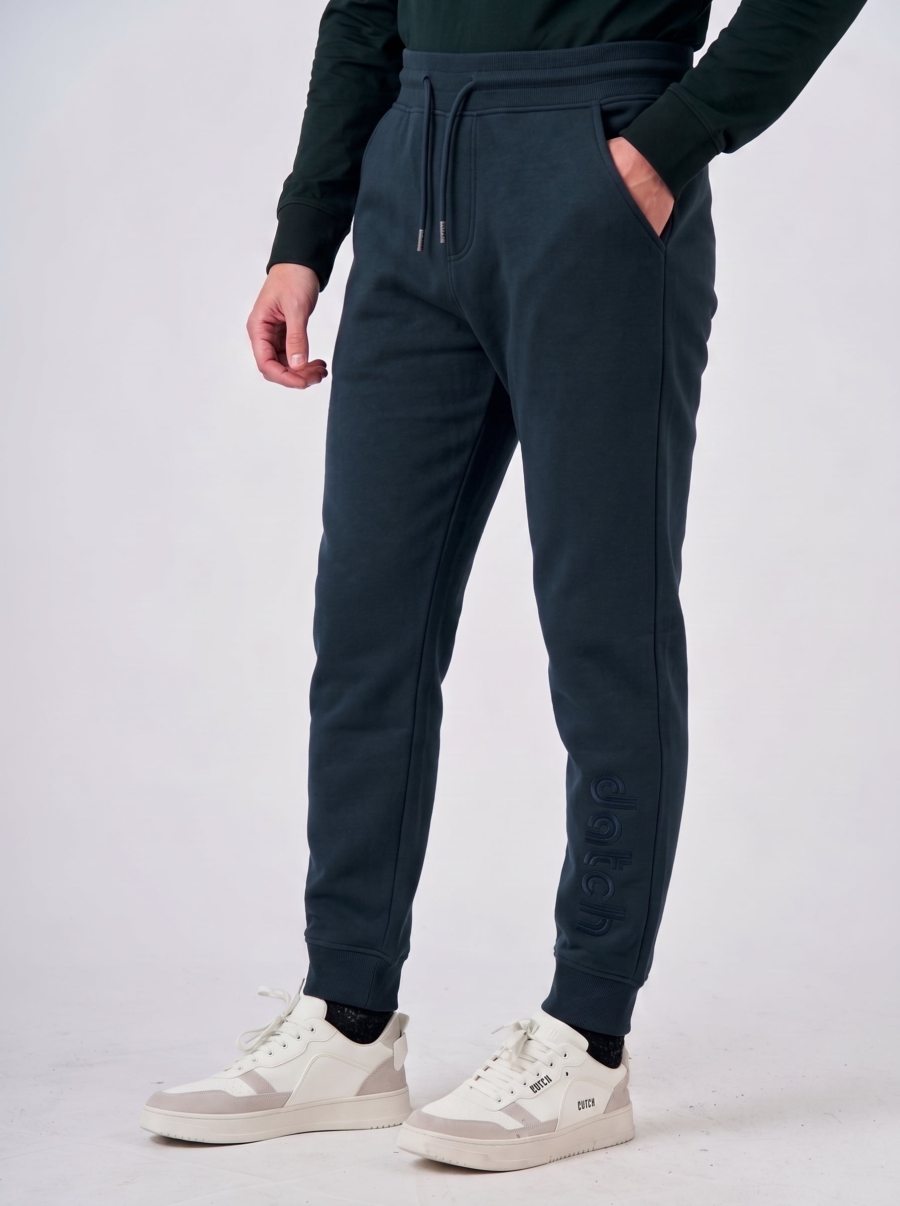 Pantalone con logo sulla gamba
