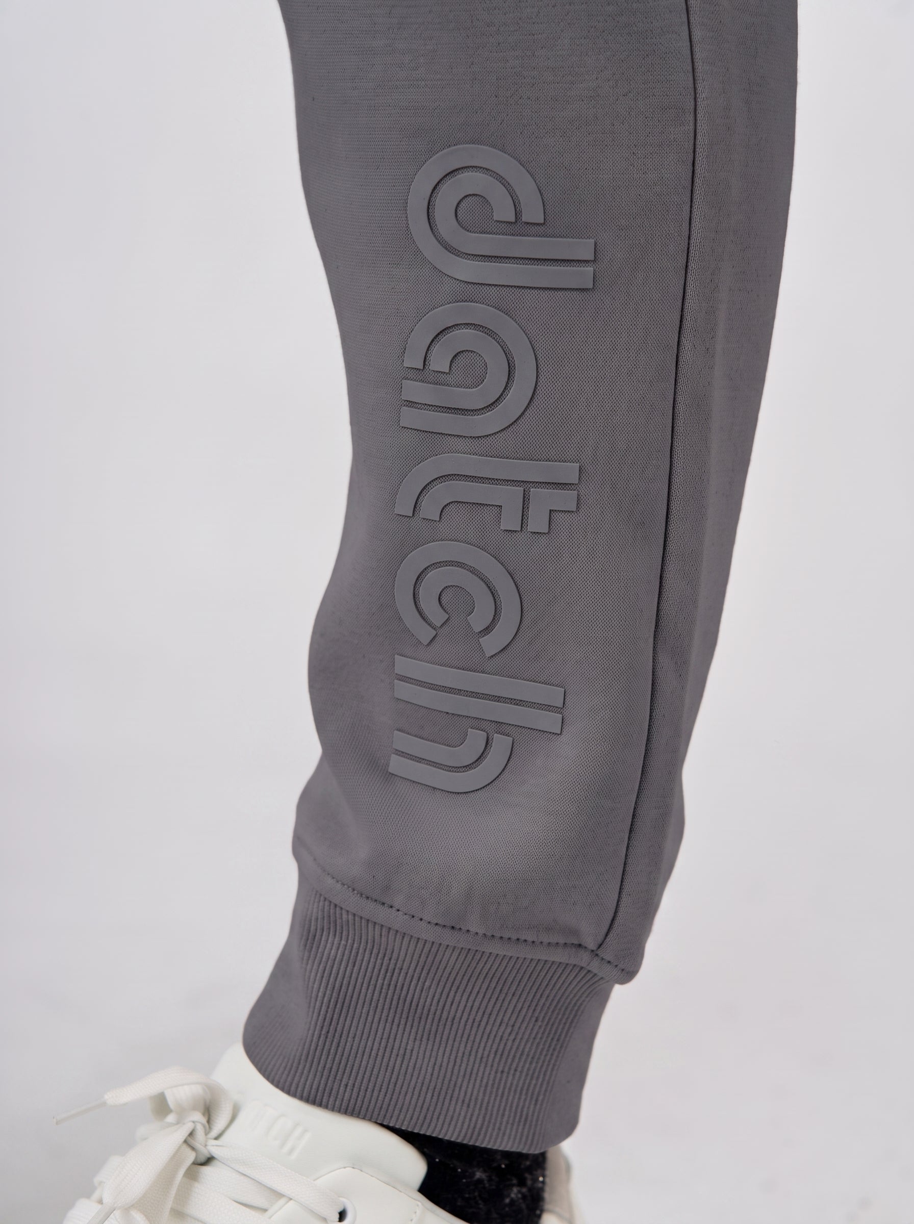 Pantalone con logo sulla gamba