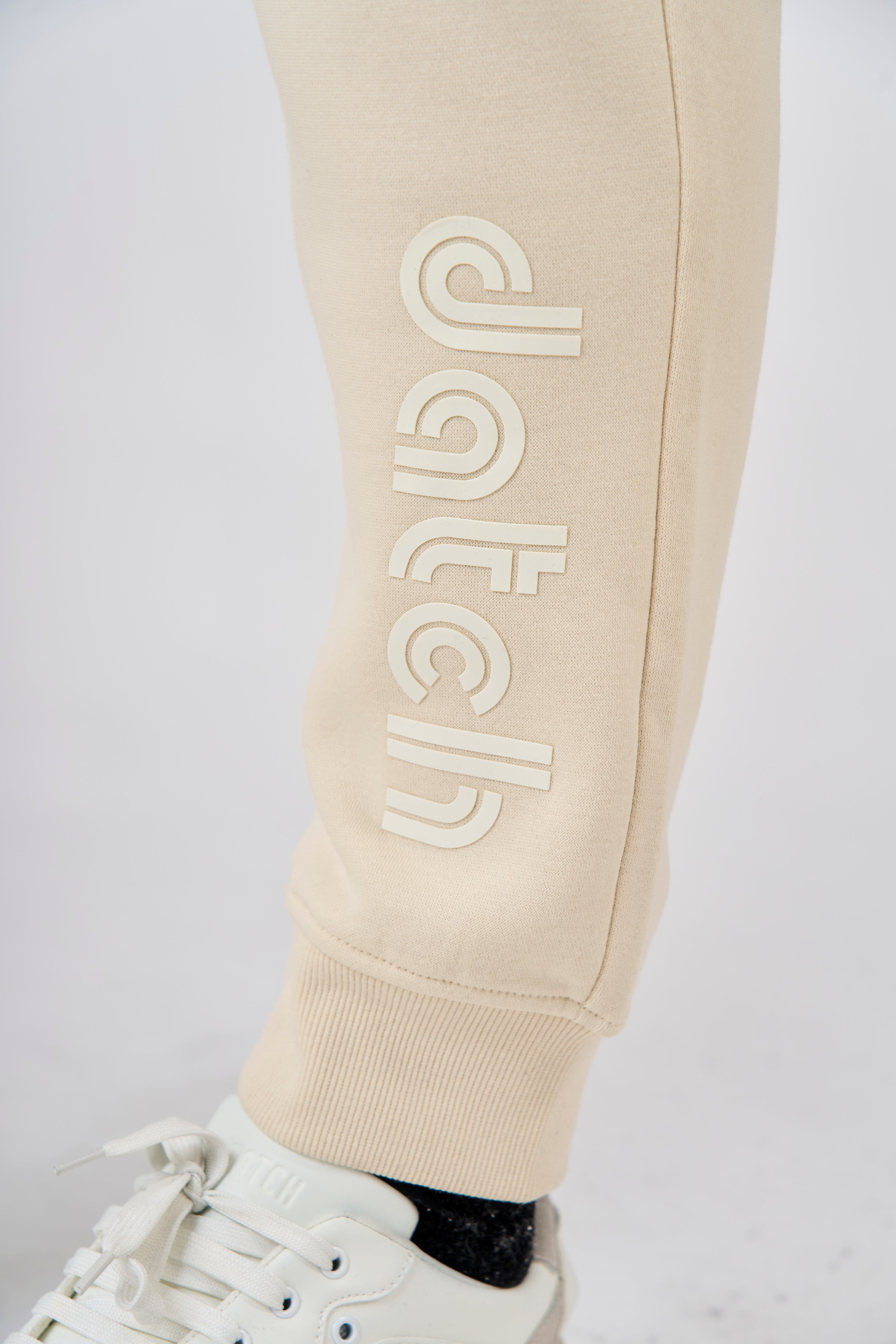 Pantalone con logo sulla gamba