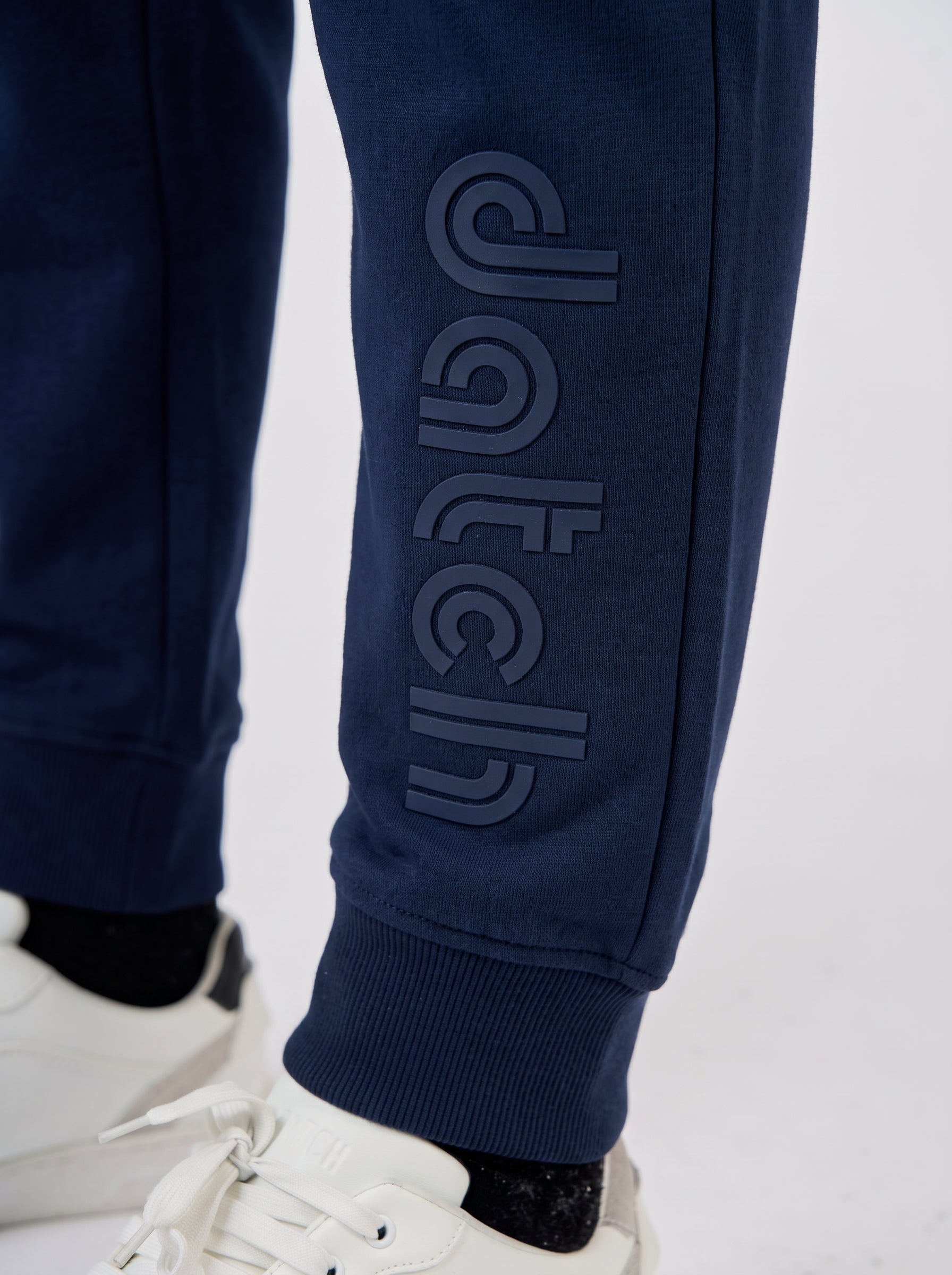 Pantalone con logo sulla gamba