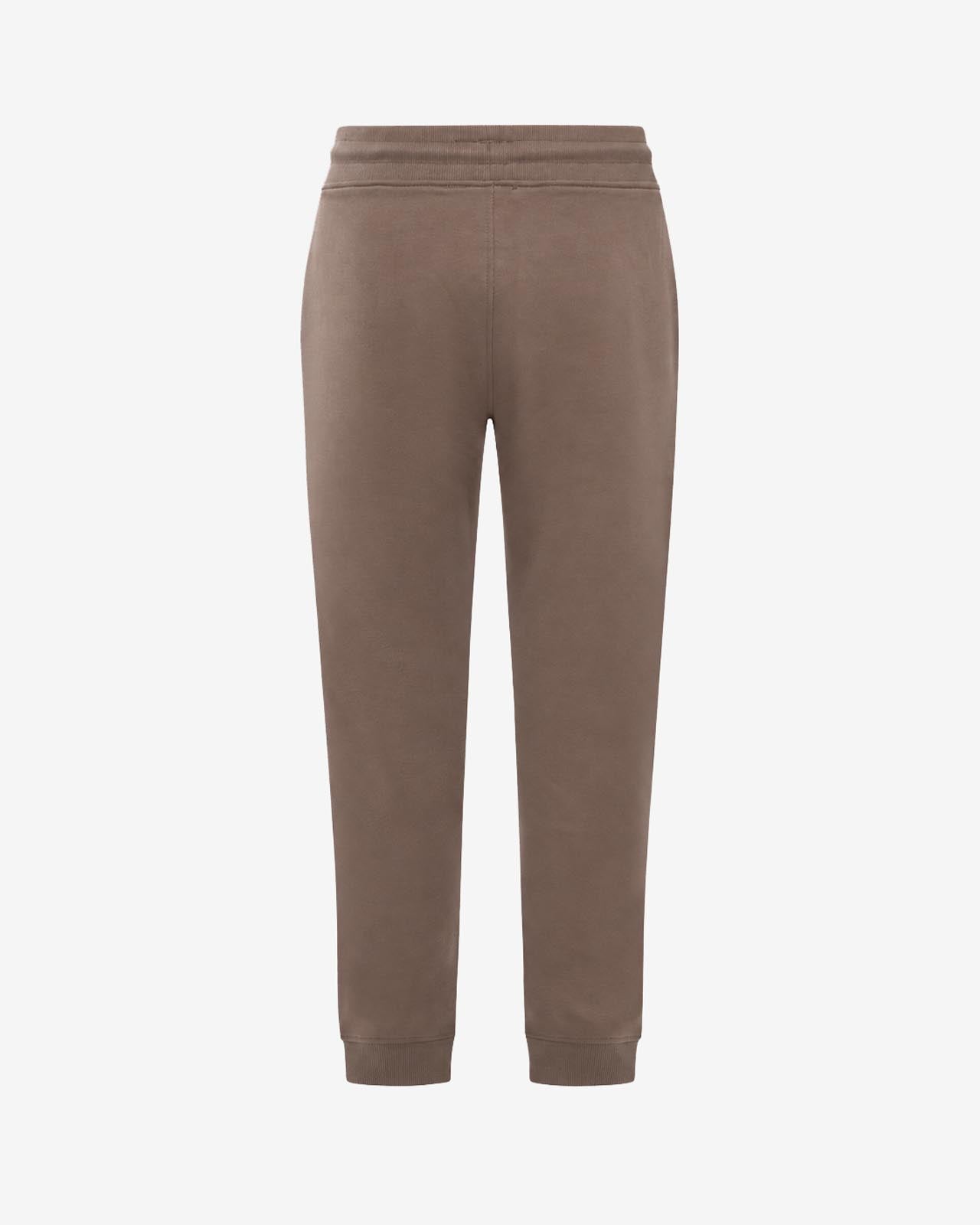 Pantaloni in felpa con fondo a coste