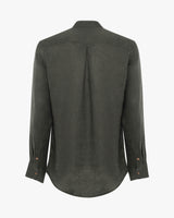 Camicia in lino - Collo serafino