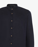 Camicia in lino - Collo serafino