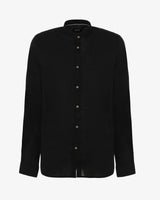 Camicia in lino - Collo serafino