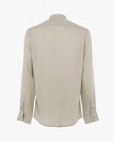 Camicia in lino - Collo serafino