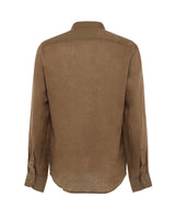 Camicia in lino - Collo serafino