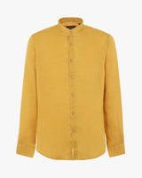 Camicia in lino - Collo serafino
