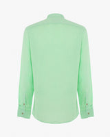Camicia in lino - Collo serafino