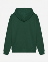 Felpa zip frontale, con cappuccio cotton