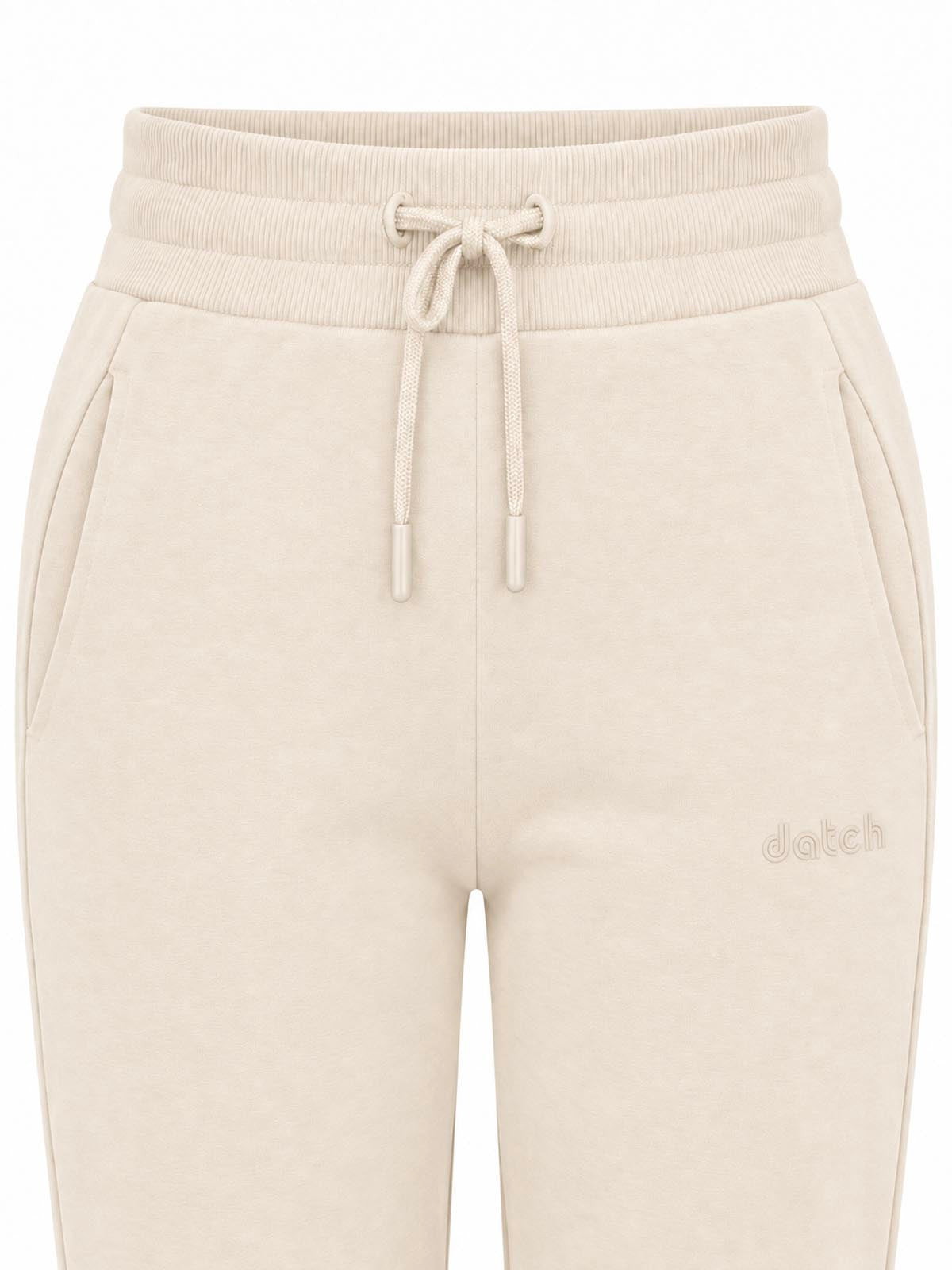 Pantalone felpa a gamba larga