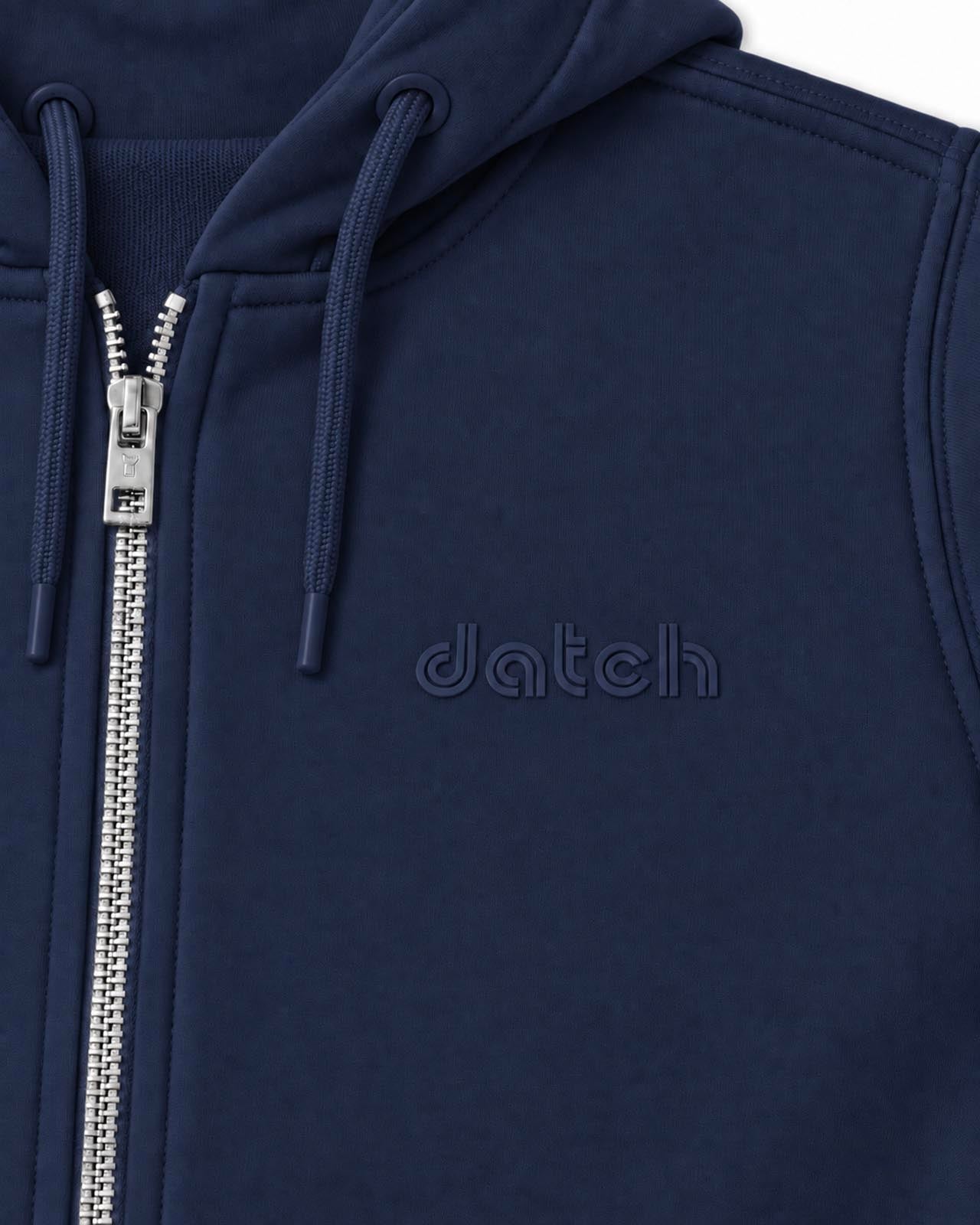Felpa zip con cappuccio donna