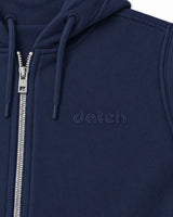 Felpa zip con cappuccio donna