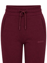 Pantalone felpa a gamba larga