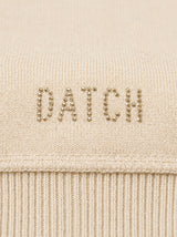 Maglia con scollo asimmetrico e strass