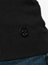 Maglia con collo polo e applicazione logo