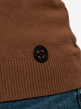Maglia con collo polo e applicazione logo