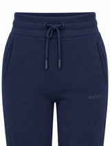 Pantalone felpa a gamba larga