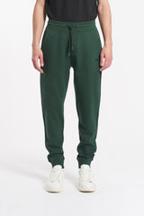 Pantaloni in felpa con fondo a coste