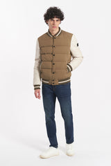 Giubbotto Varsity con collo in costina