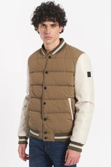 Giubbotto Varsity con collo in costina