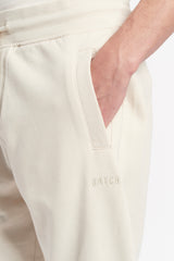 Pantaloni in felpa con ricamo laterale
