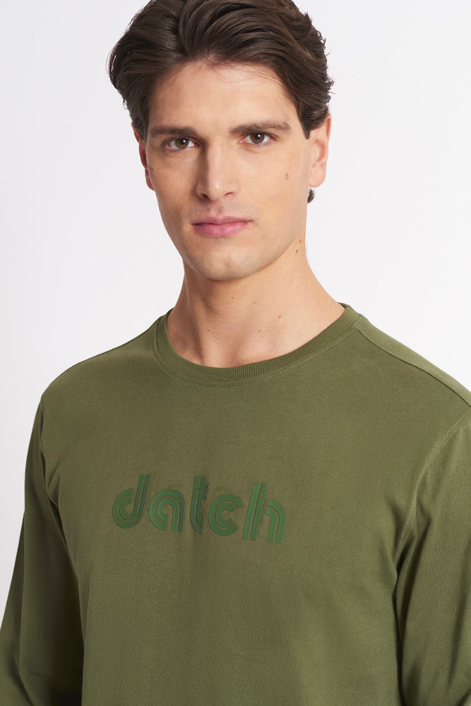Maglia con logo in rilievo