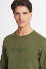 Maglia con logo in rilievo