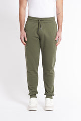Pantaloni in felpa con fondo a coste