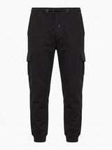 Pantaloni cargo in felpa di piquet