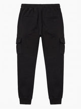Pantaloni cargo in felpa di piquet