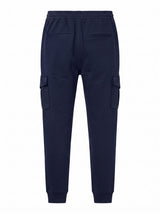 Pantaloni cargo in felpa di piquet