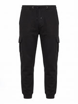 Pantaloni cargo in felpa di piquet