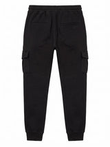 Pantaloni cargo in felpa di piquet