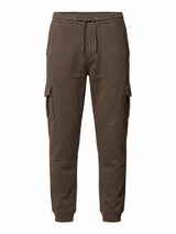 Pantaloni cargo in felpa di piquet