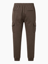 Pantaloni cargo in felpa di piquet
