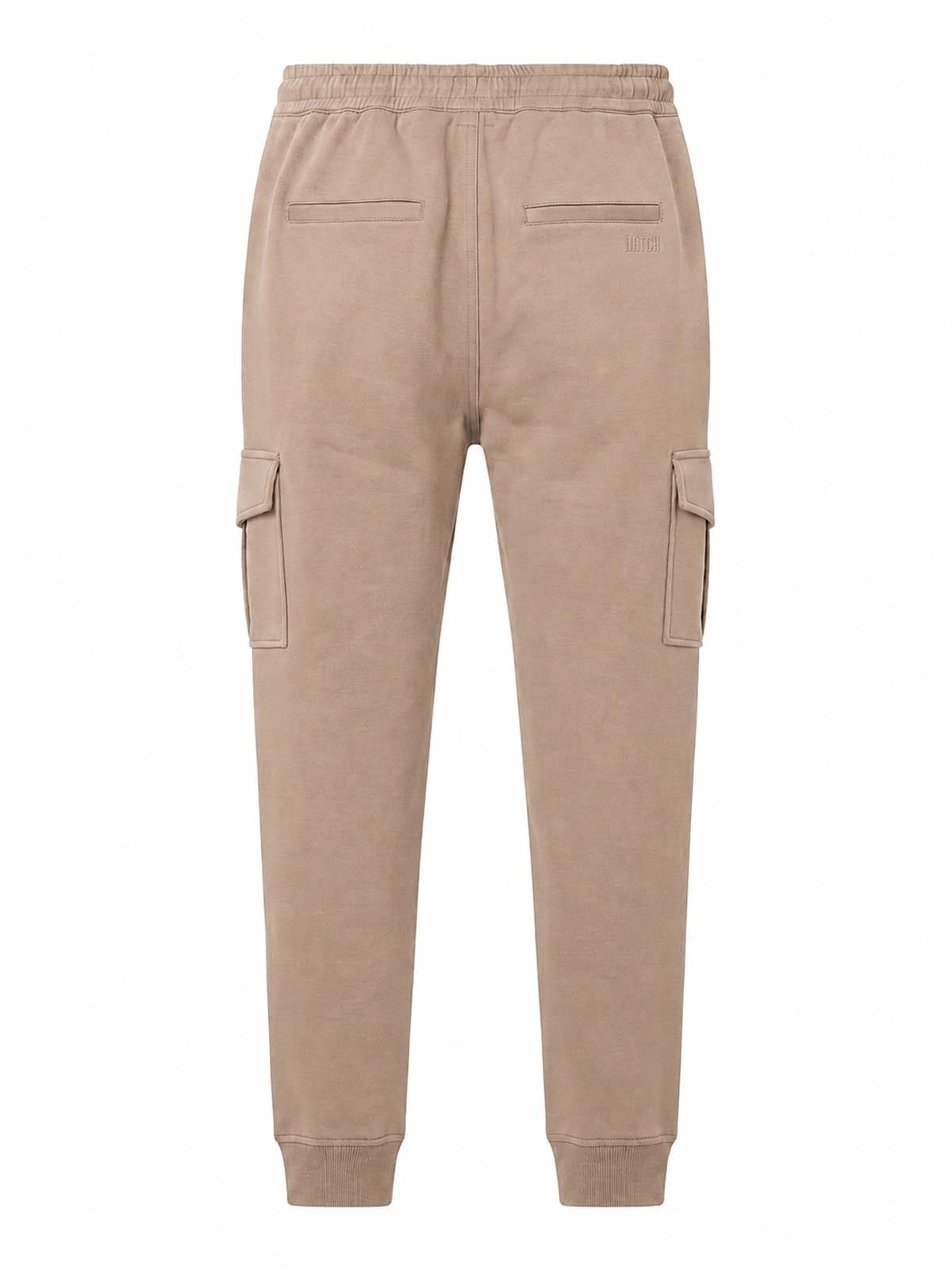 Pantaloni cargo in felpa di piquet