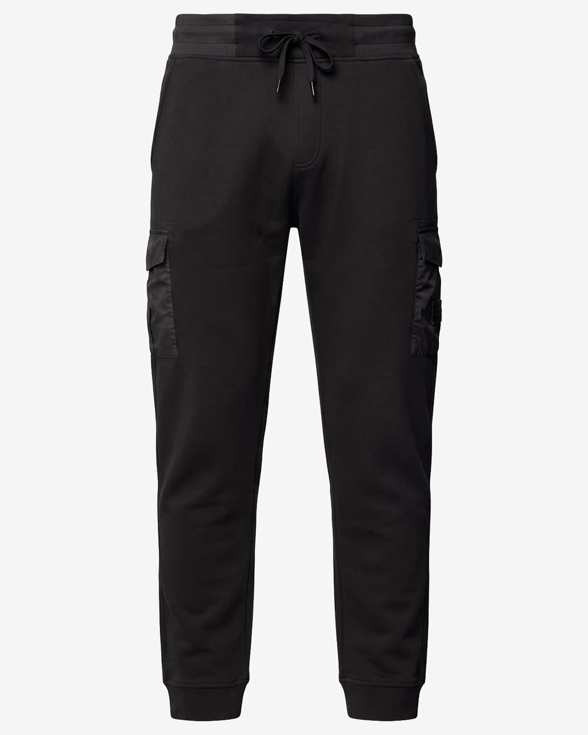 Pantaloni cargo in interlock